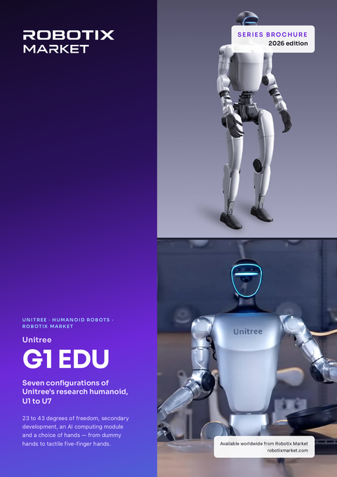 Unitree Robotics G1 Edu Plus U2 – Produktová brožura
