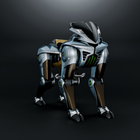 Koncept čtyřnohého jezdeckého robotu Kawasaki CORLEO