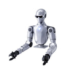 Dvouramenný humanoidní robot Unitree R1-A7 na pevné základně